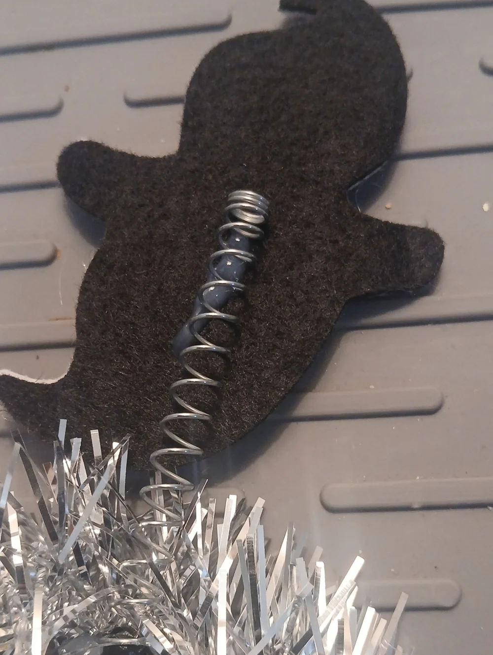 Halloween Ghost Headband for Girls. Silver & White Costume O/S